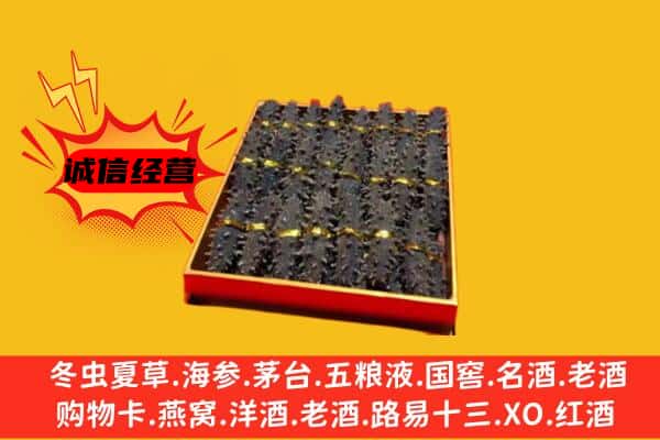 大观区回收海参